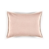 Elitis Philia CO 189 52 02  Sweet Pink viscose linen sold color mid size accent pillow.  Click for details and checkout >>