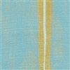 Elitis Nomades VP 895 41.  Blue and yellow stripe silk and linen weave vinyl wallpaper for a wall. Click for details and checkout >>