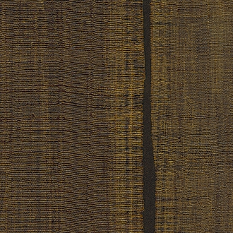 Elitis Nomades VP 895 71.  Brown and black stripe silk and linen weave vinyl wallpaper for a wall. Click for details and checkout >>