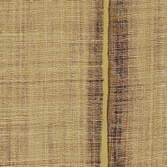 Elitis Nomades VP 895 91.   Mustard seed stripe silk and linen weave vinyl wallpaper for a wall. Click for details and checkout >>