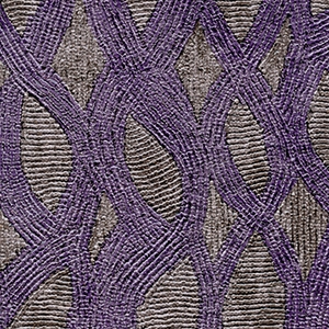 Elitis Perles VP 912 09.  Purple embossed vinyl beaded wallpaper. Click for details and checkout >>