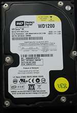 WESTERN DIGITAL WD1200JS CAVIAR 120GB 7200RPM SATA-II 7PIN 8MB BUFFER 3.5INCH LOW PROFILE (1.0 INCH) HARD DISK DRIVE. REFURBISHED. IN STOCK.