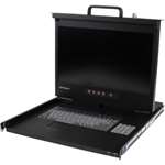 STARTECH - 1U 17 HD 1080P RACKMOUNT LCD CONSOLE WITH FRONT USB HUB - 1 COMPUTER(S) - 17 LCD - 1920 X 1080 - 2 X PS/2 PORT - 4 X USB - 1 X DVI - 1 X VGA (RACKCONS17HD). REFURBISHED. IN STOCK