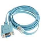 CISCO - CONSOLE CABLE 6FT WITH RJ45 AND DB9F (CAB-CONSOLE-RJ45). BULK. IN STOCK.