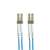 BELKIN F2F402LL-03M-G 10 GIG AQUA - PATCH CABLE - LC MULTI-MODE (M) TO LC MULTI-MODE (M) - 10 FT - FIBER OPTIC - 50/125 MICRON - OM3 - AQUA. BULK. IN STOCK.