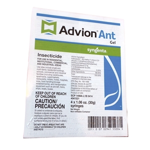 Advion Ant Gel - 4 x 1.06 Oz.