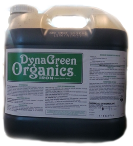 DynaGreen Organics Iron Liquid Foliar Spray - 2.5 Gal