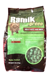 Ramik Green Rodenticide Nuggets - 4 Lbs.