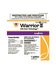 Warrior II Lambda-cyhalothrin Insecticide (Demand CS) - 1 Gal