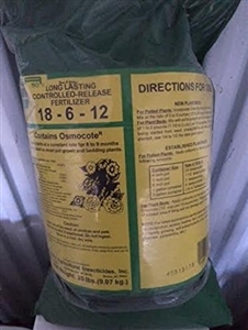Controlled Release 18-6-12 Fertilizer - 20 Lbs.