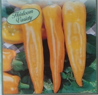 Pepper Yellow Hungarian Hot Seed Heirloom - 1 Packet