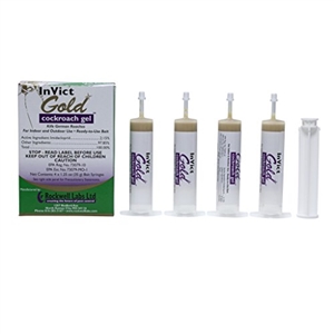 InVict Gold Cockroach Gel - 4 tubes