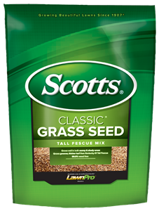 Scotts Classic Grass Seed Tall Fescue Mix - 20 lbs