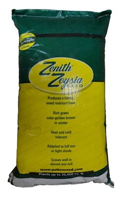 Zenith Zoysia Grass Seed - 25 Lbs.