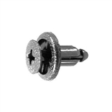 GM Black Nylon Door Trim Screw-Type Clip