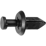 10208 GM Black Nylon Bumper Fascia Pin-Type Clip