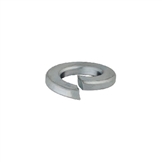 120310 Silver Spring Steel Metric Split Lock Washer