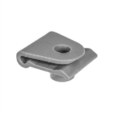 20653 Mazda Gray Nylon U-Type Nut