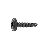 40928 Black Phosphate Phillips Round Washer Head Teks Tap Screw