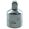 K Tool International KTI-22060 3/8 in. Female to 1/4 in. Male Socket Adapter, Each