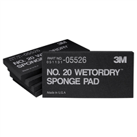 3m 5526 3m, Wetordry, Sponge Pad, 2-3/4" X 5-1/2"