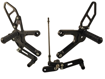 05-0316B - Honda CBR500R,500F '13-15 Adjustable Rearset Kit