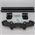 Yamaha FZ09 17 Clipon Riser Set 1" W/Adapter Plate, Bracket, W/Standard Black Bars - Woodcraft