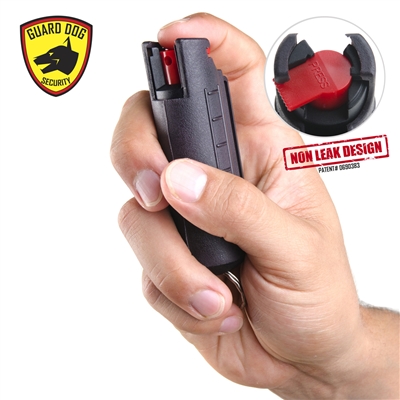 Hard Case Pepper Spray (Black)