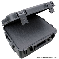 CaseCruzer KR1914-08PHW-F case with cubed foam with wheels.