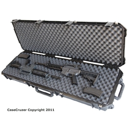 GunCruzer Universal gun case with interlocking convoluted foam - 50" in length