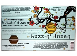 Buzzin' Dozen Honey Stick, Raspberry | Black Hills | Black Hills Honey