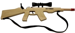 AK-47 Combat Rifle with Scope and Sling