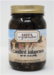 Candied Jalapenos 16oz | South Dakota