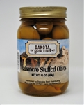 Habanero Stuffed Olives 16oz | South Dakota