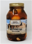 Spicy Pickled Eggs 32oz | South Dakota