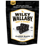 Wiley Wallaby Aussie Style Black Licorice (Economy Case Pack) 10 Oz Bag (Pack of 10)