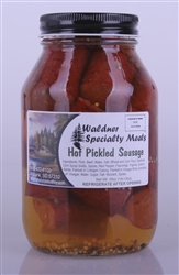 Hot Pickled Sausage 28oz