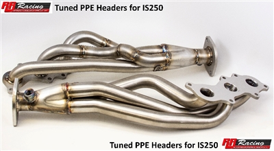 RR Racing Tuned Racing Headers for Lexus IS250 (AWD)