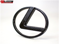 RR Racing Lexus RC Front Carbon Vented L Badge