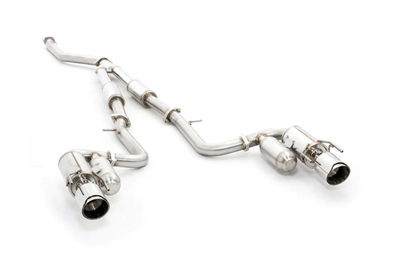 Ark Grip Exhaust with Polished Tips for Lexus IS200t RWD