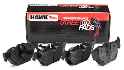 Hawk HPS 5.0 Street FRONT brake pads (factory 292mm front rotors)