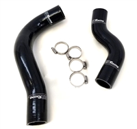 RR Racing Silicone Radiator Hose Set for Lexus RC F (Black)