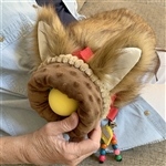 furry fiddle twiddle hand muffs for alzheimers and dementia pet therapy