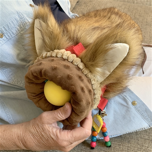 furry fiddle twiddle hand muffs for alzheimers and dementia pet therapy