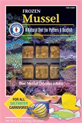 Bay Brand FROZEN Chopped Mussel 3.5oz Cube