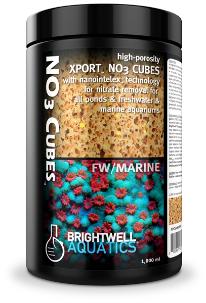 Brightwell Xport-NO3 1/2" Cubes 150 GM (Clear Jar)