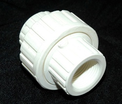 PVC Union 1" - TxT WHITE