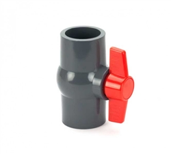 Ball Valve 3/4" S X S, GRAY