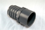 Insert Adapter 1.5"SPG x 1.5"Hose - GRAY