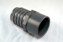 Insert Adapter 1.5"SPG x 1.5"Hose - GRAY